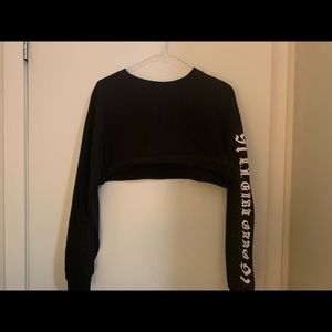 Forever 21 crop sweatshirt